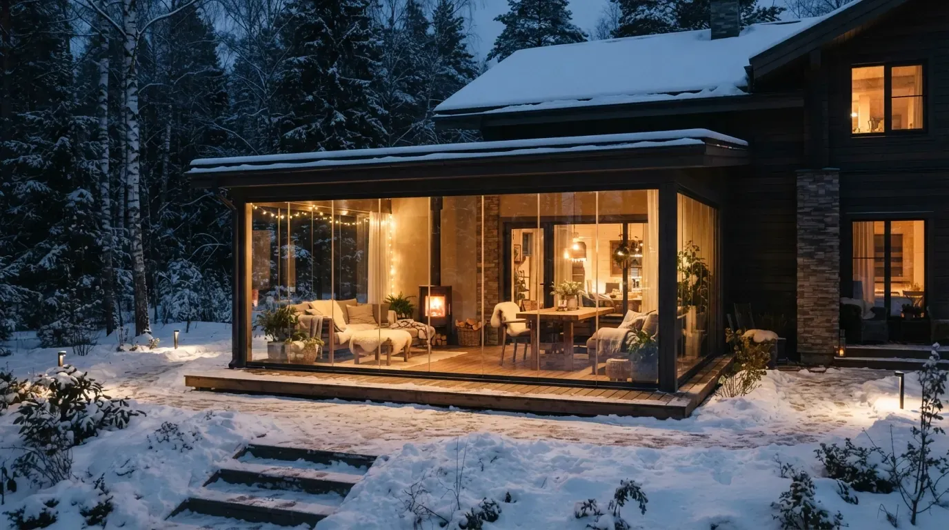безрамное остекление