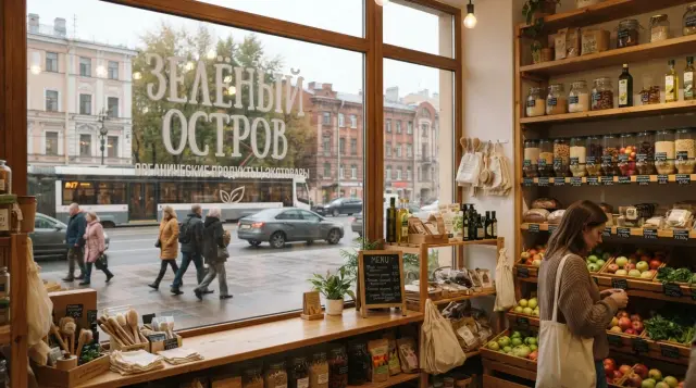 стеклянная витрина с полками