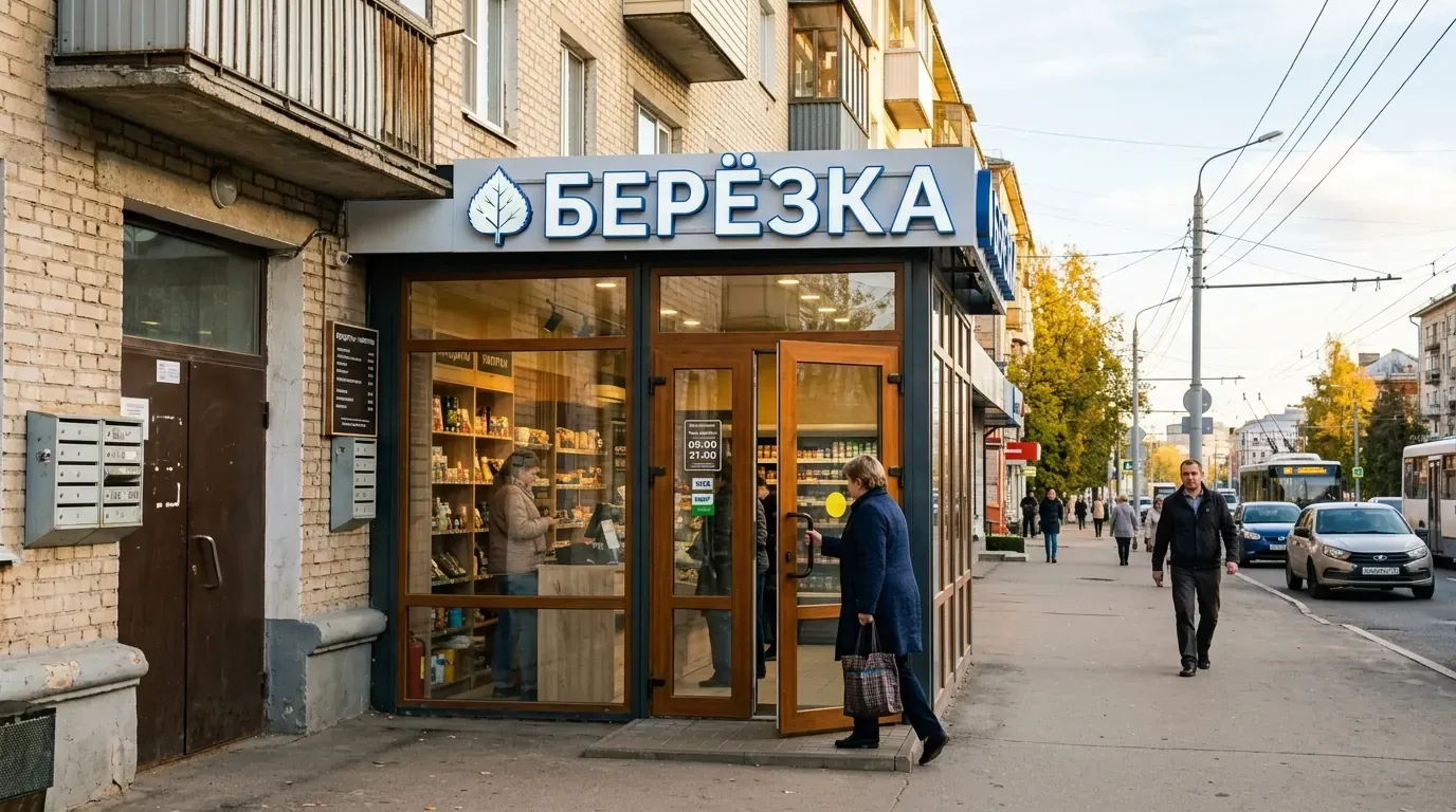 входная группа для магазина