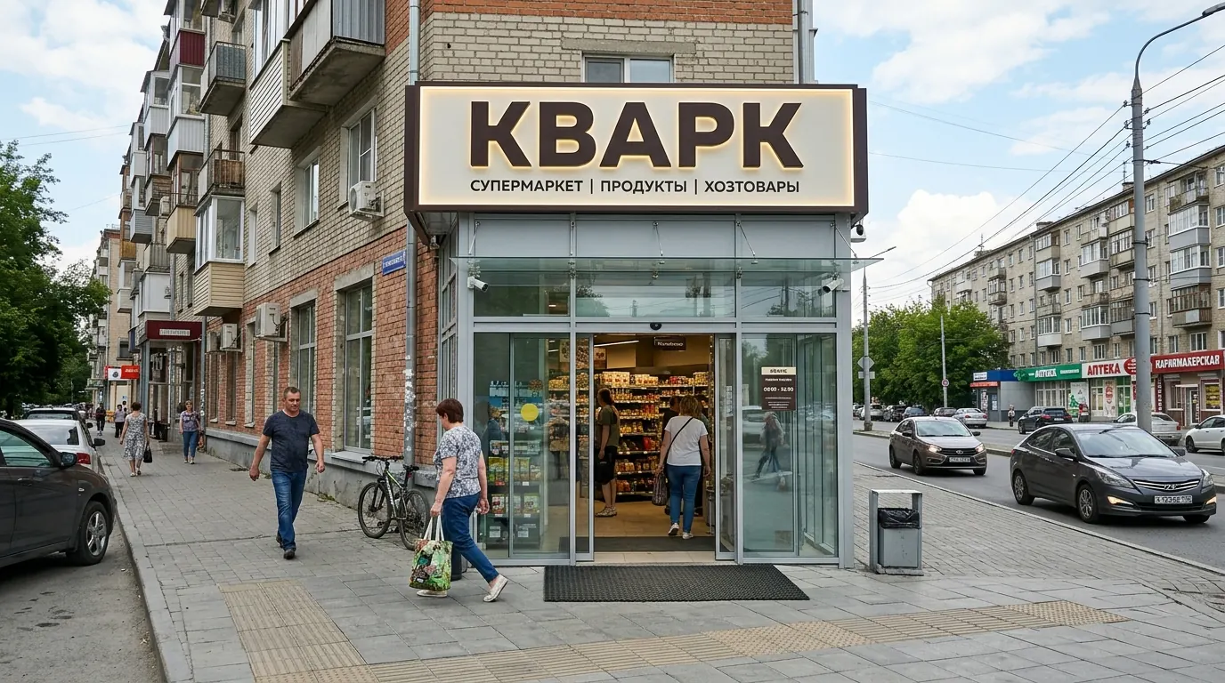 входная группа для магазина